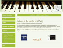 Tablet Screenshot of muziektherapie.net