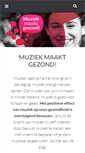 Mobile Screenshot of muziektherapie.nl
